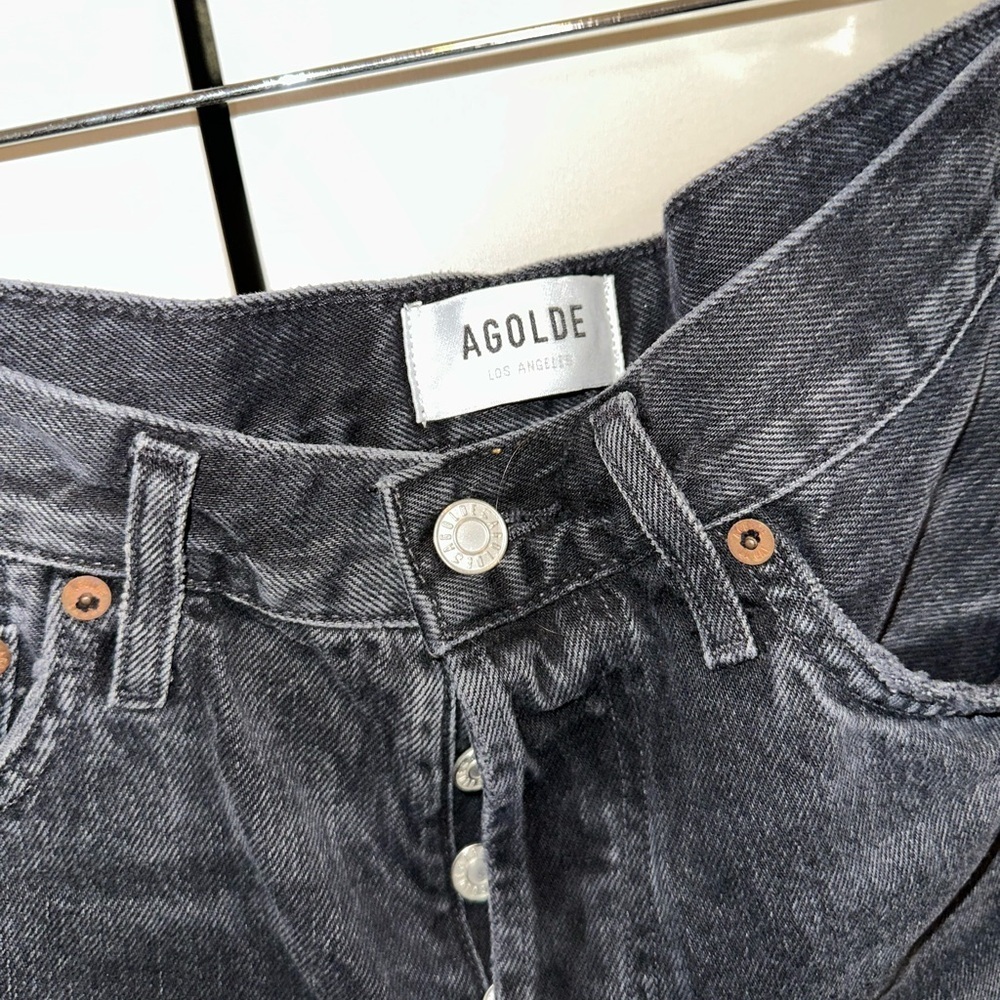 AGOLDE Parker Cut Off Shorts Size 27 - Picture 7 of 11